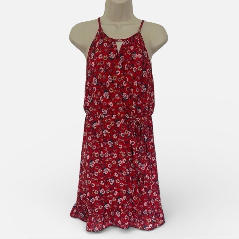 Harper Heritage Francesca’s Floral Red Sleeveless Dress Size Small women’s